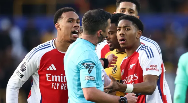 Mikel Arteta Slams Lewis-Skelly Red Card as Arsenal Edge Wolves in Controversial Clash