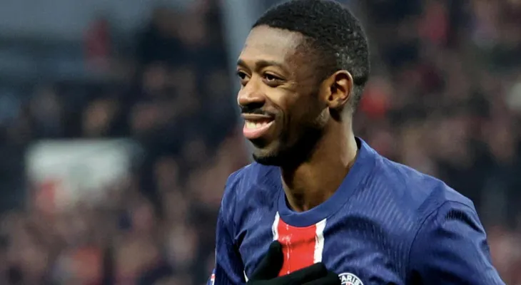 Dembélé Shines as PSG Dominates Brest in Champions League Playoff First Leg