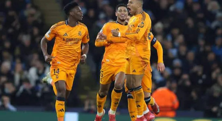 Champions League Drama: Bellingham’s Late Strike Stuns Manchester City